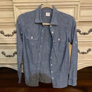 J. Crew Button Down Chambray Shirt